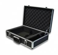 VALIGETTA IN ALLUMINIO CON IMBOTTITURA PER IL TRASPORTO DI HARD DISK O MATERIALE SENSIBILE B-Speech_foto